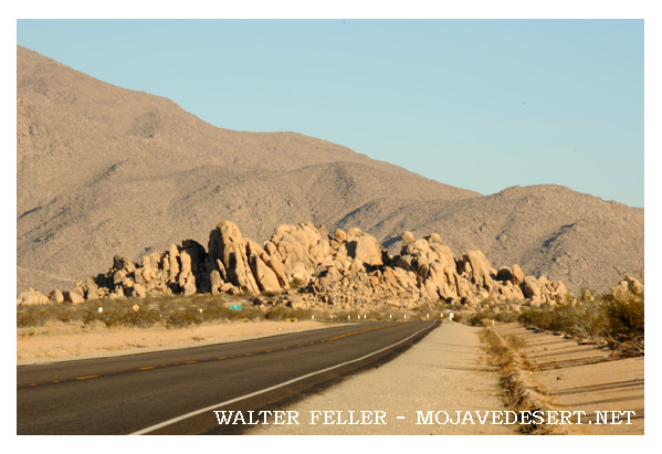 Deadmans Point rock formation, Victor Valley, Apple Valley, Lucerne Valley, California (CA)