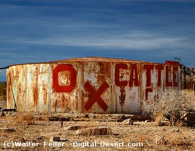OX cattle ranch in the Lanfair Valley, Mojave Preserve